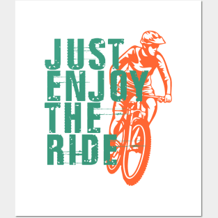 Bike Life Just Enjoy the Ride Posters and Art